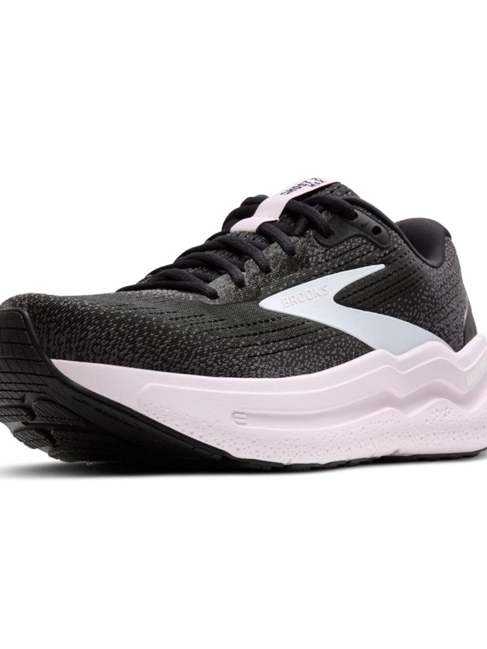 Brooks Women's Black Ghost Max 2 Neutral Athletic Running Shoes Size 9